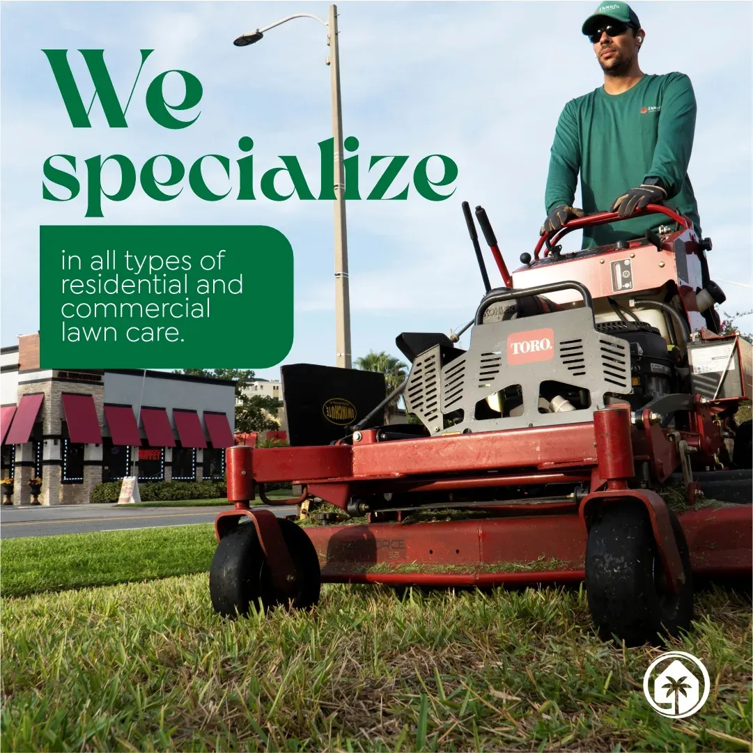 Commercial mowing — residential and commercial lawn care